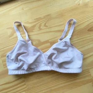 Bravado Beige Nursing Bra EUC size 36B/C